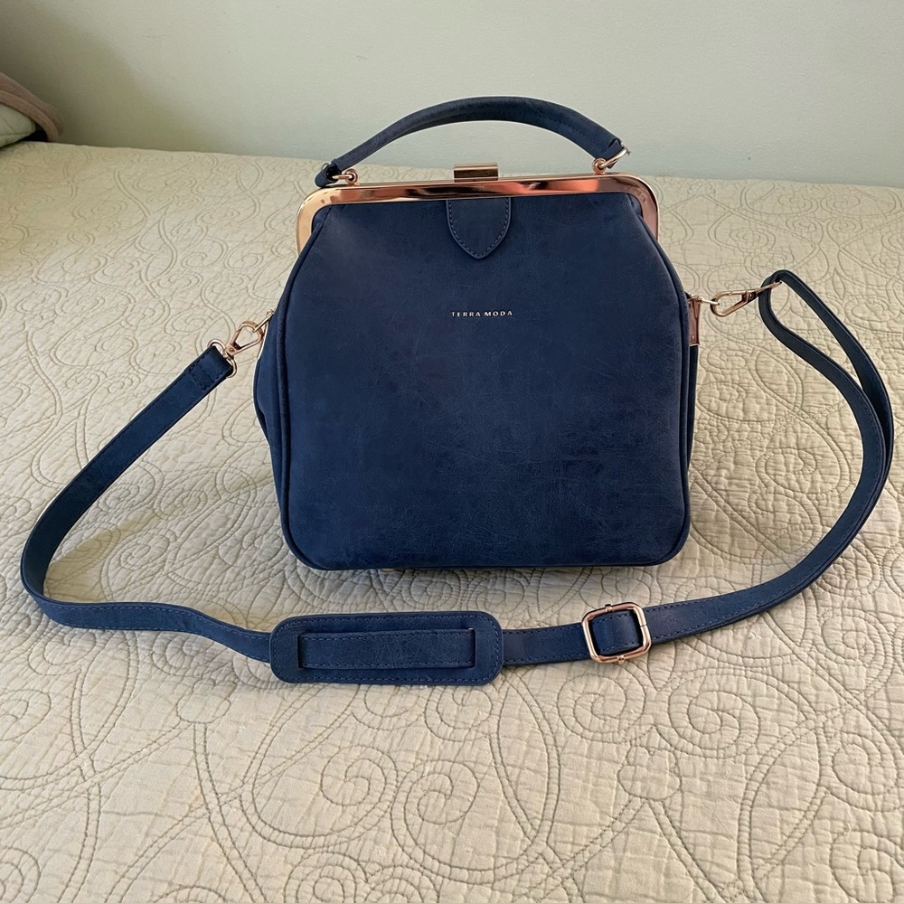 Terra Moda The Spruce Blue Women's medium sized Bag